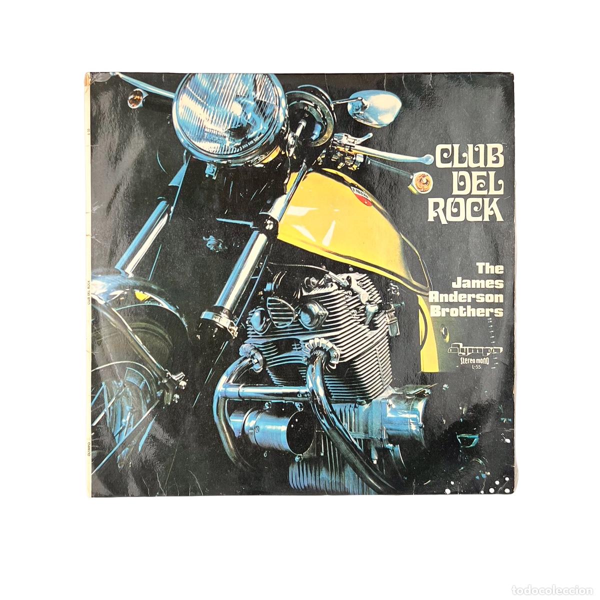 Discos de vinilo: LP. The James Anderson Brothers. Club Del Rock (G+/VG)