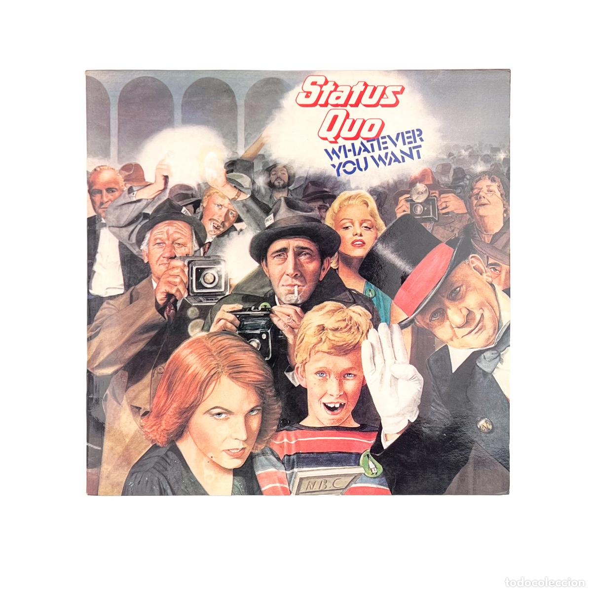 Discos de vinilo: LP. Status Quo. Whatever You Want (G+/VG+)