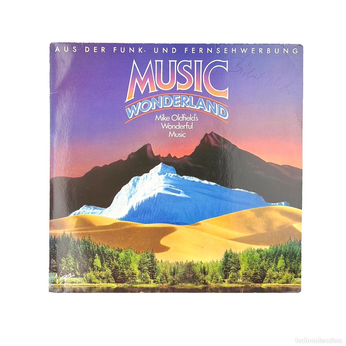 Discos de vinilo: LP. Mike Oldfield. Music Wonderland (VG+/VG)