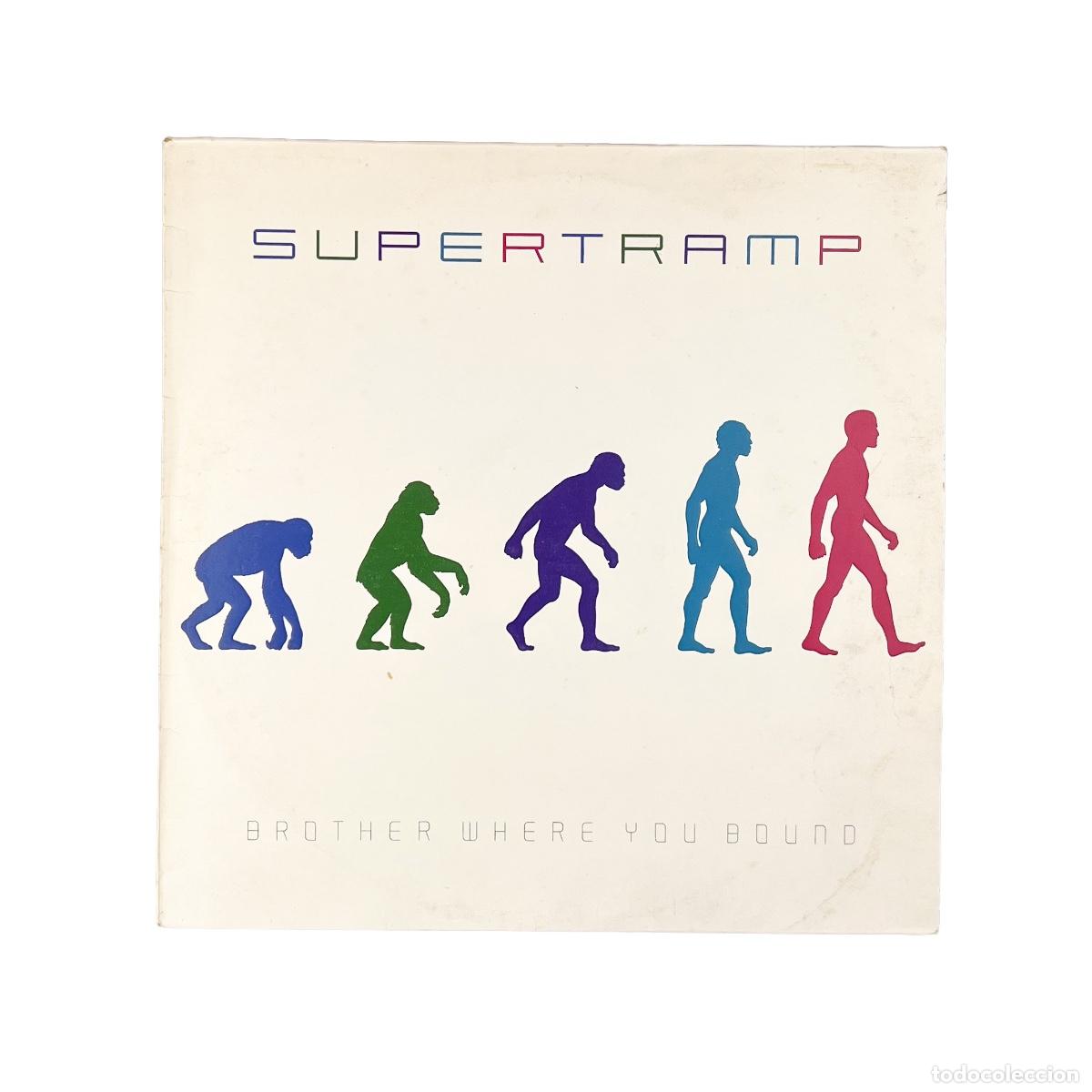 Discos de vinilo: LP. Supertramp. Brother Where You Bound (VG/VG)