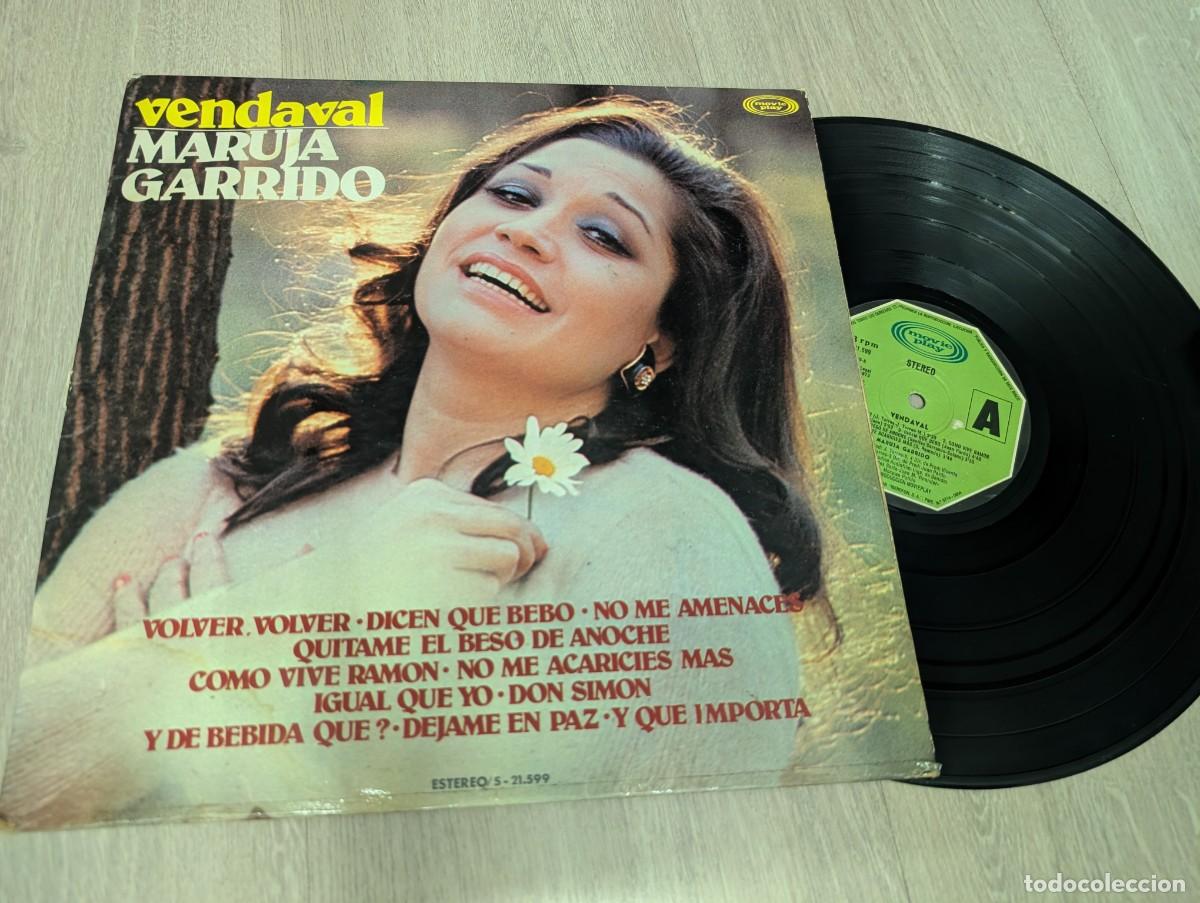 Discos de vinilo: MARUJA GARRIDO - VENDAVAL ..LP DE MOVIEPLAY ..1973 - 10 TEMAS ..MUY RARO