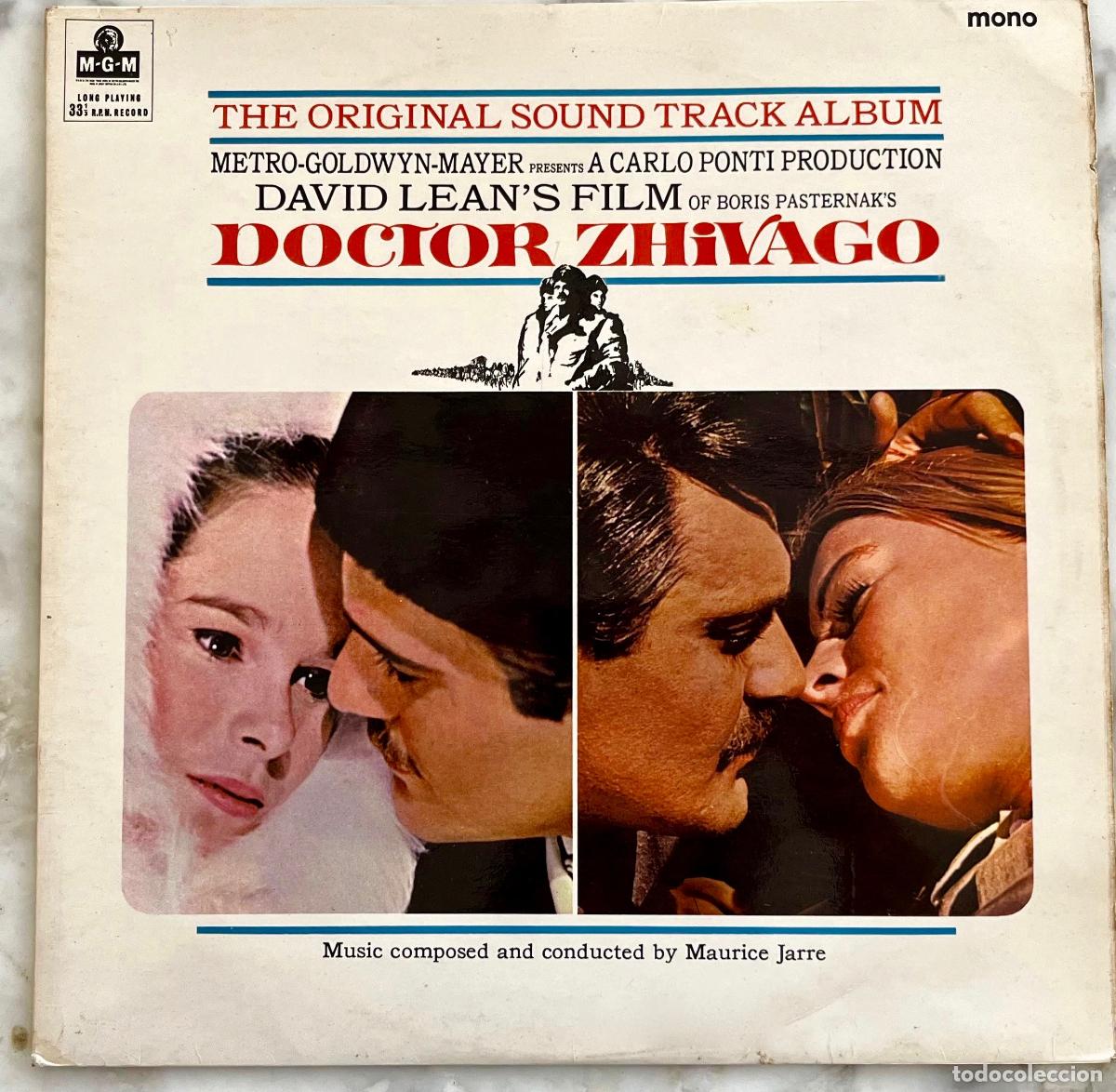 Discos de vinilo: DOCTOR ZHIVAGO. MAURICE JARRE. DAVID LEAN. BANDA SONORA ORIGINAL. LP ORIGINAL UK MONO