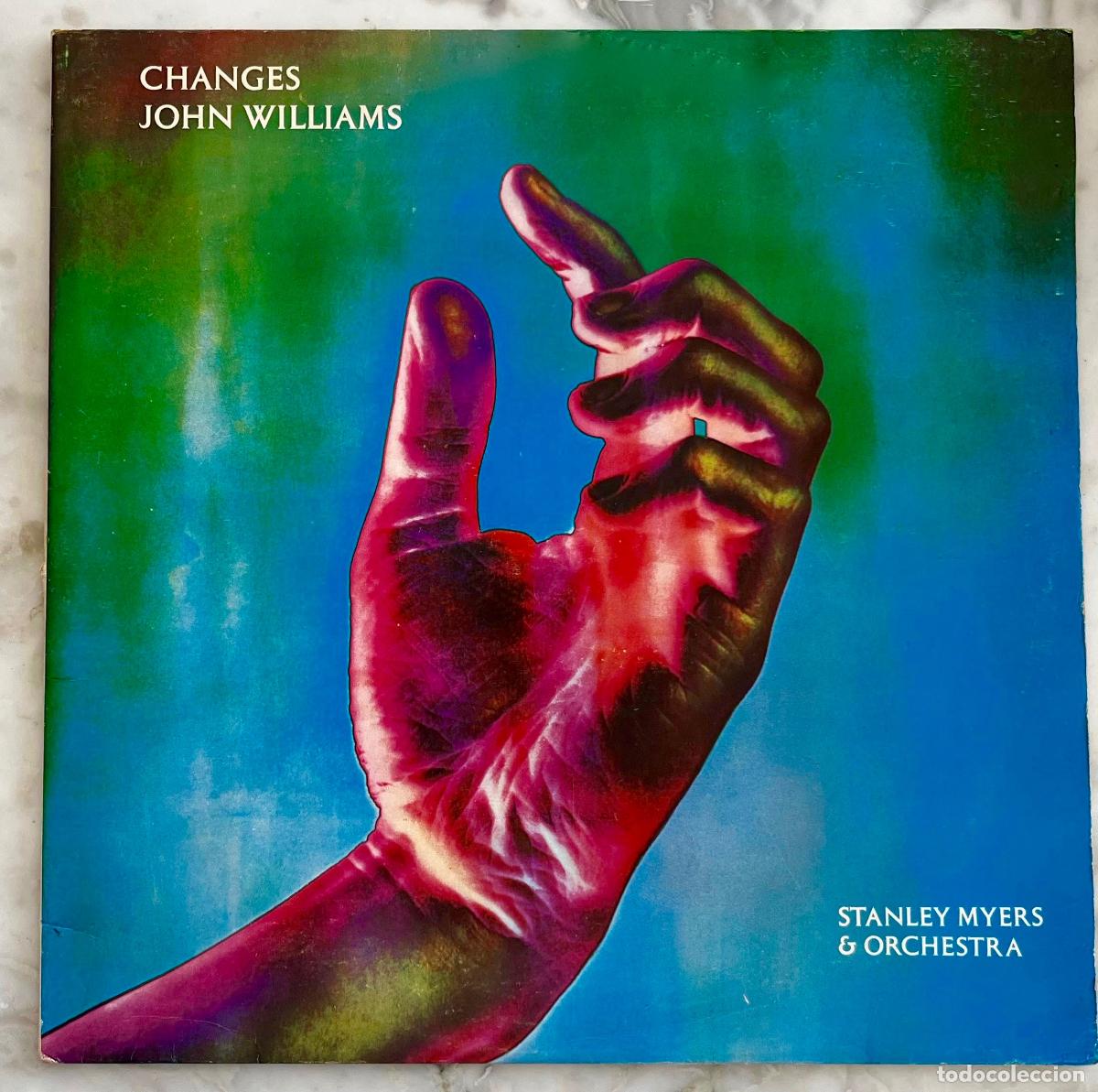 Discos de vinilo: JOHN WLLIAMS. CHANGES-THE HEIGHT BELOW. R. BABBINGTON. J. MARSHAL. R. WAKEMAN. 2LPS ORGINAL UK