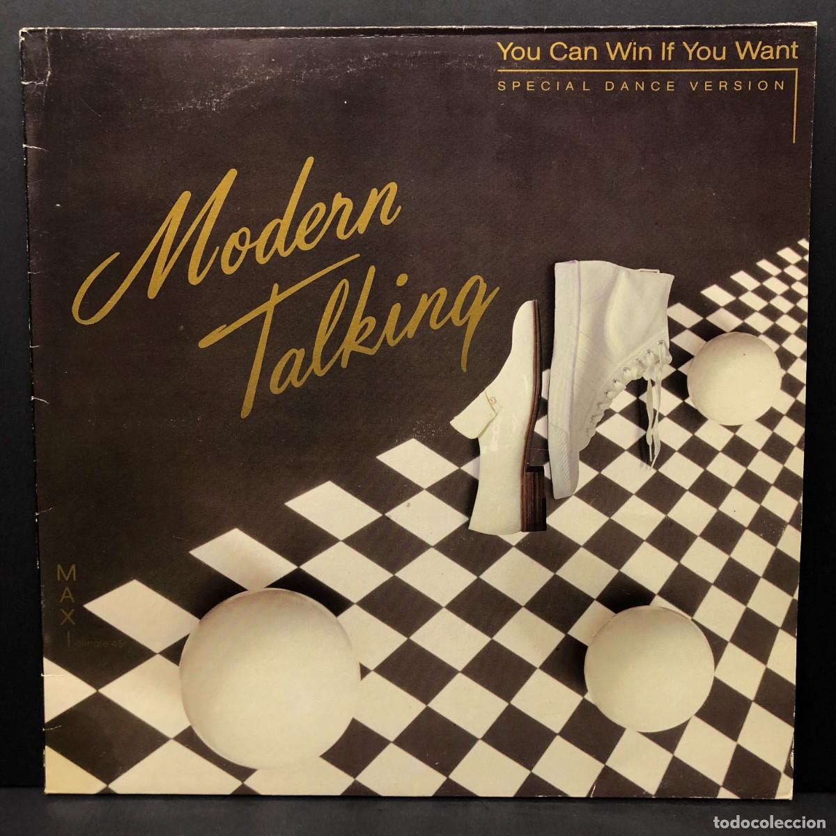 Discos de vinilo: MODERN TALKING - YOU CAN WIN IF YOU WANT - F-601 670 - MAXI SINGLE - VINILO - DISCO / 3005
