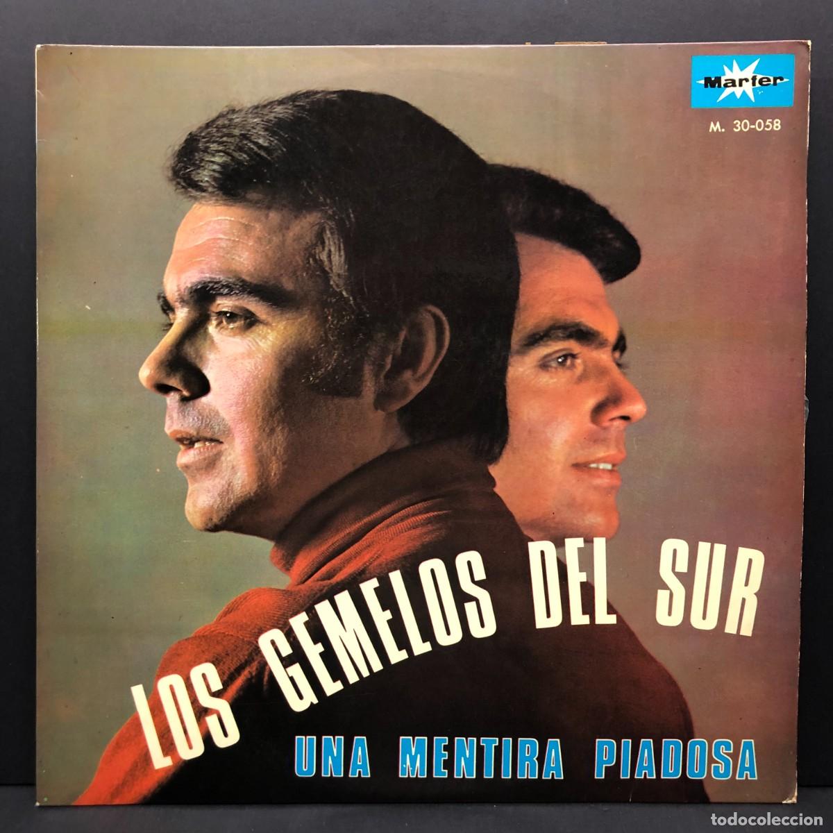 Discos de vinilo: LOS GEMELOS DEL SUR - UNA MENTIRA PIADOSA - M. 30-058 - LP VINILO - DISCO / 3011