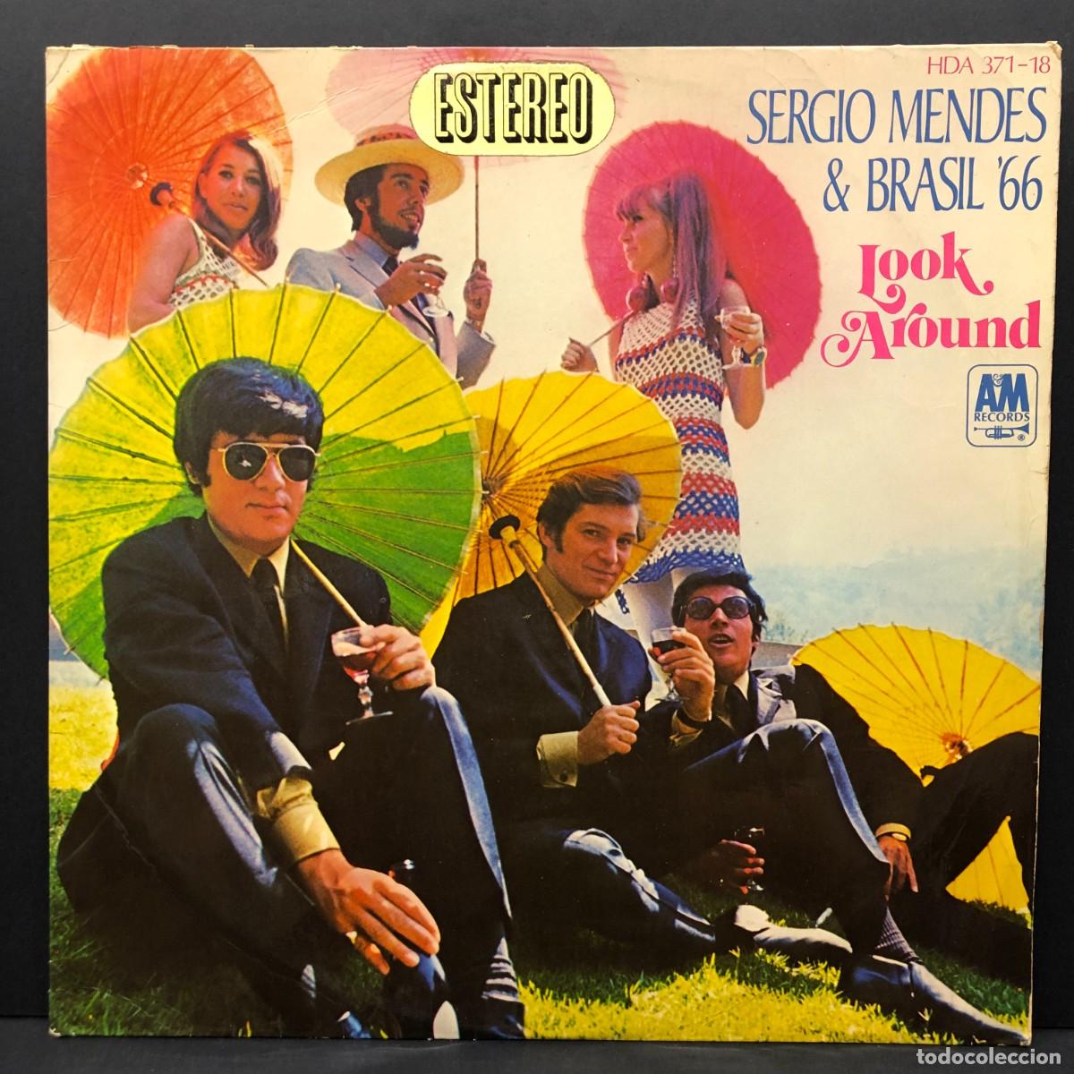 Discos de vinilo: SERGIO MENDES & BRASIL '66 - LOOK AROUND - HDA 371-18 - LP VINILO - DISCO / 3013