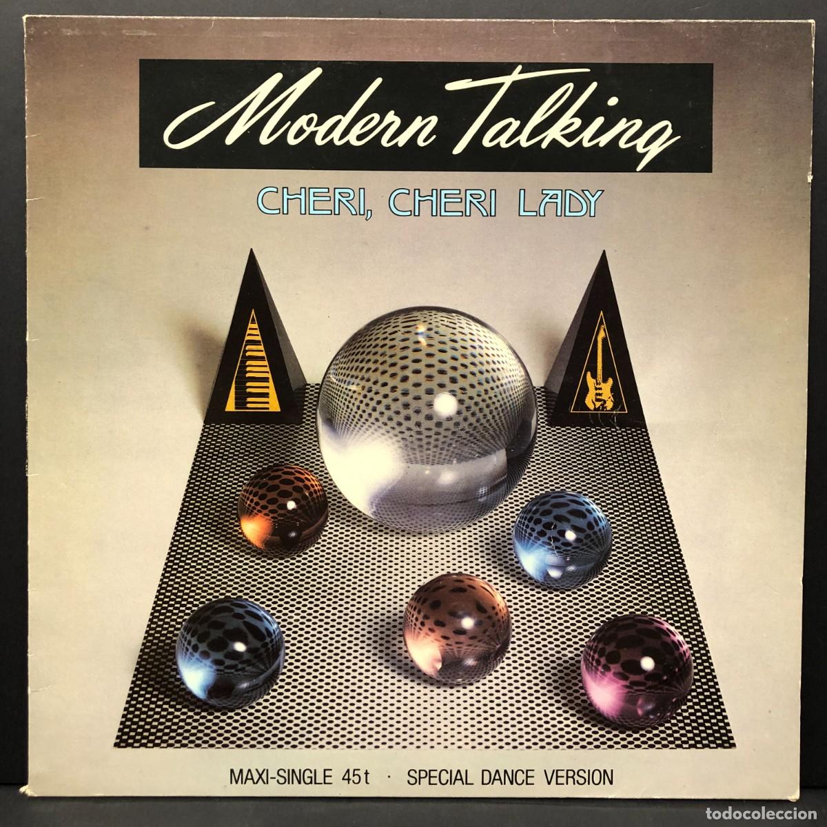 Discos de vinilo: MODERN TALKING - CHERI, CHERI LADY - F 601 950 - MAXI SINGLE VINILO - DISCO / 3015