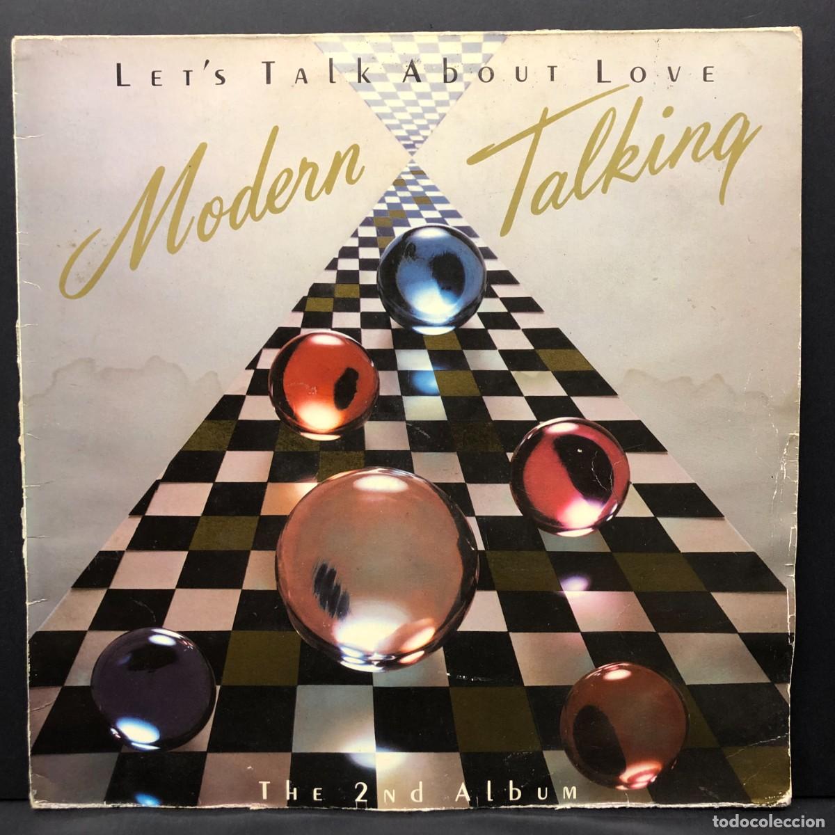Discos de vinilo: MODERN TALKING - LET'S TALK ABOUT LOVE - 207 080 - LP VINILO - DISCO / 3016