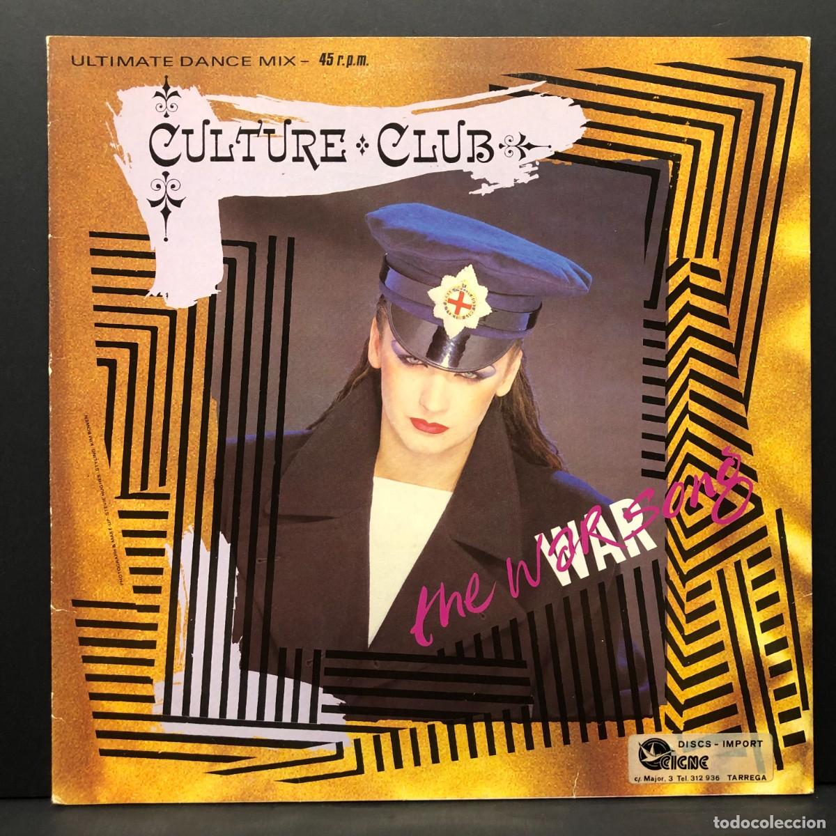 Discos de vinilo: CULTURE CLUB - THE WAR SONG - ULTIMATE DANCE MIX - F 601528 - MAXI SINGLE VINILO - DISCO / 3018