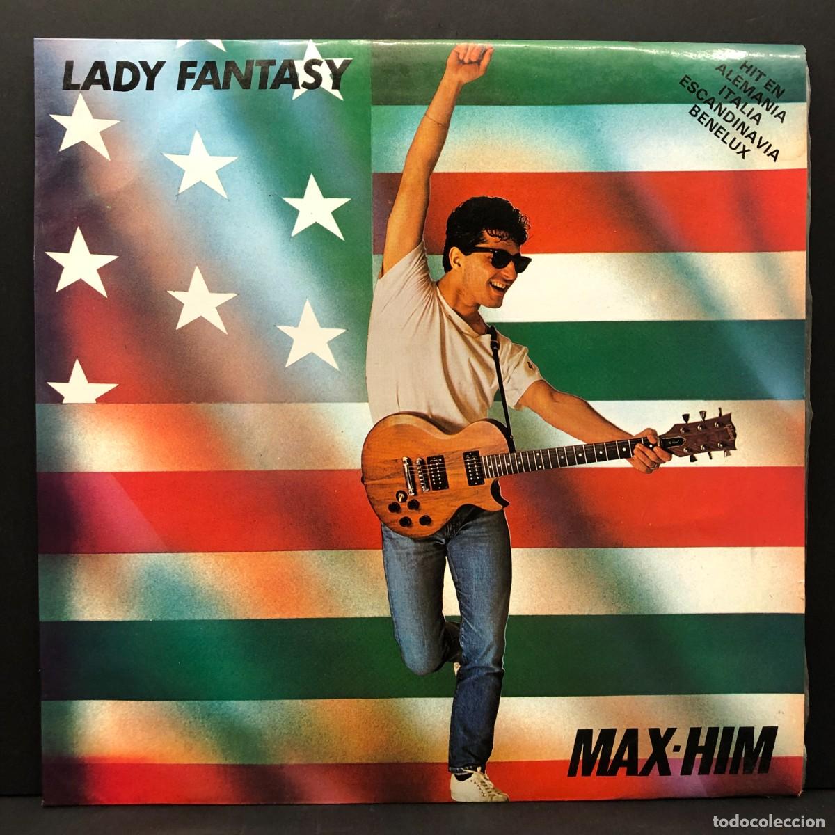 Discos de vinilo: MAX-HIM - LADY FANTASY - MX-133 - MAXI SINGLE VINILO - DISCO / 3022