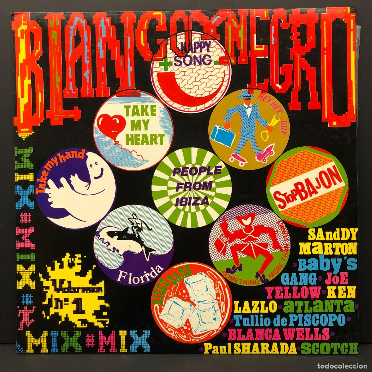 Discos de vinilo: BLANCO Y NEGRO - MIXED BY RA&Uacute;L ORELLANA - MXLP-20 - MAXI SINGLE VINILO - DISCO / 3025