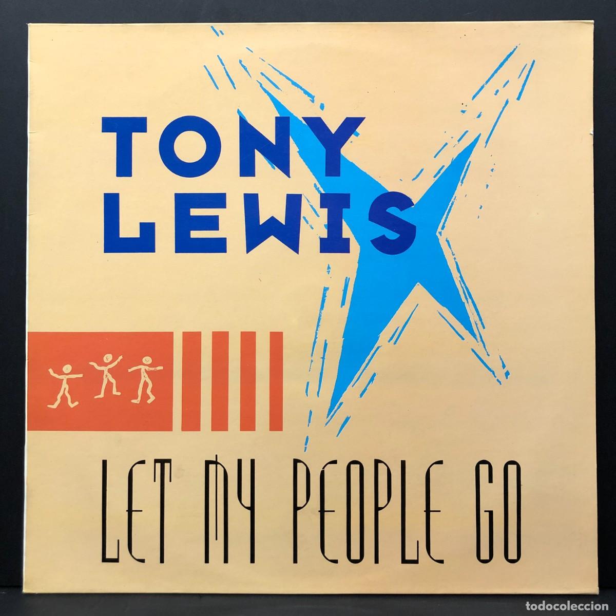Discos de vinilo: TONY LEWIS - LET MY PEOPLE GO - MAX 371 - MAXI SINGLE VINILO - DISCO / 3030
