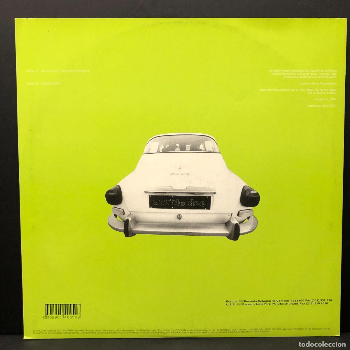 Discos de vinilo: DOUBLE DEE - HEY YOU - OZ 014 - MAXI SINGLE VINILO - DISCO / 3036 - Foto 2