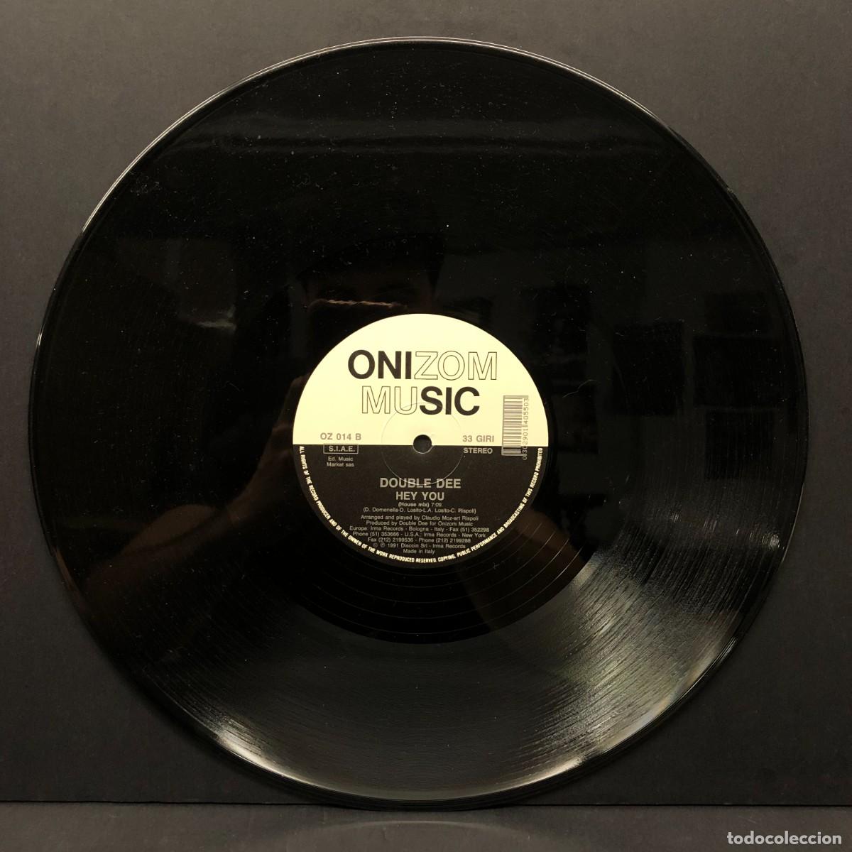 Discos de vinilo: DOUBLE DEE - HEY YOU - OZ 014 - MAXI SINGLE VINILO - DISCO / 3036 - Foto 5