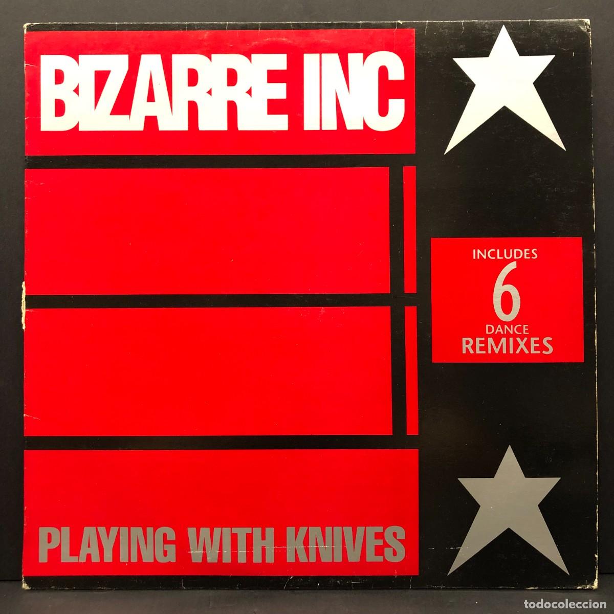 Discos de vinilo: BIZARRE INC - PLAYING WITH KNIVES - NM 468 MA - LP VINILO - DISCO / 3041