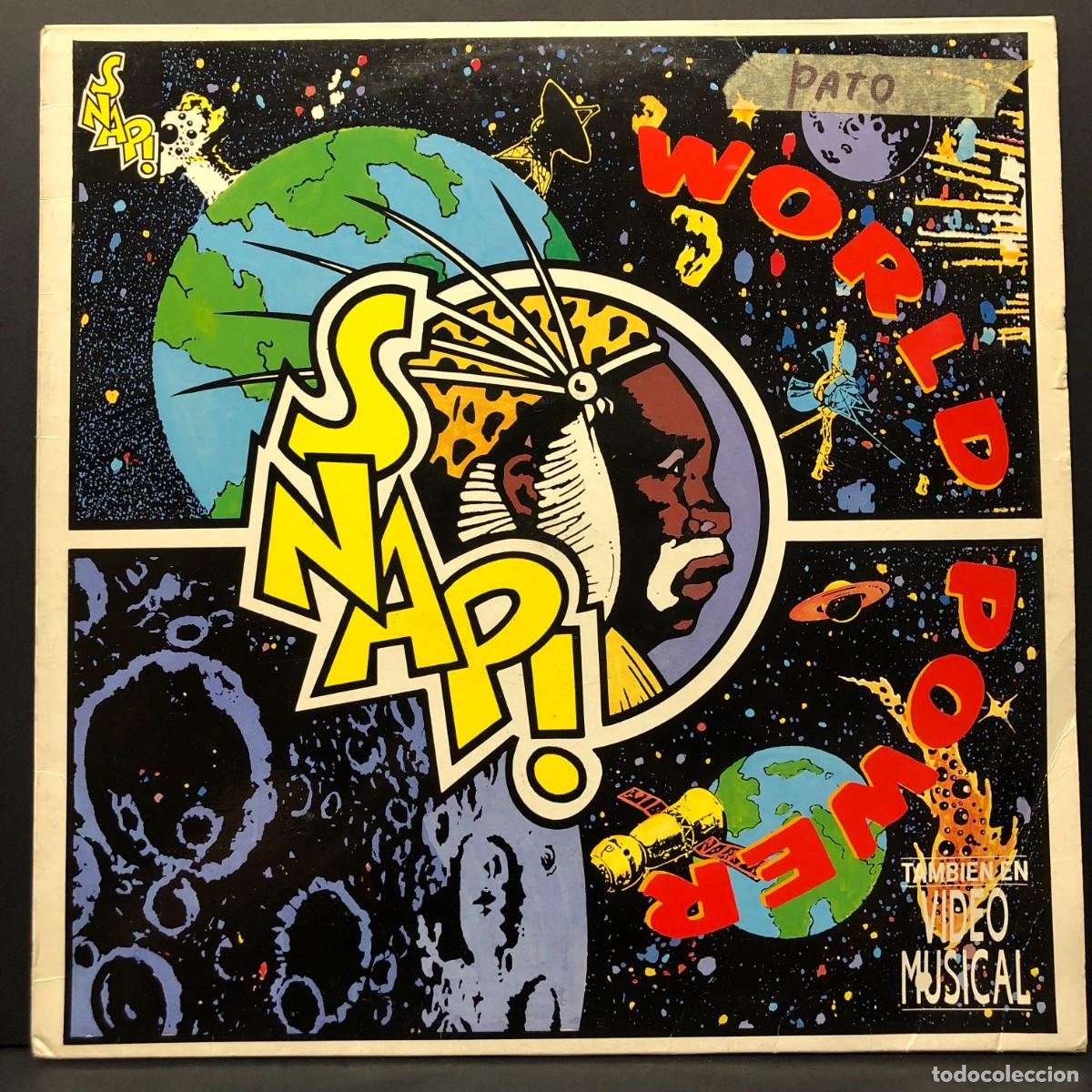 Discos de vinilo: SNAP! - WORLD POWER - 210 682 (5C) - LP VINILO - DISCO / 3049