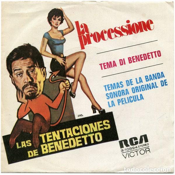 Discos de vinilo: Guido Y Maurizio De Angelis - La Processione - SG promo Spain 1973 -RCA Victor &lrm;3-10894- EX/EX