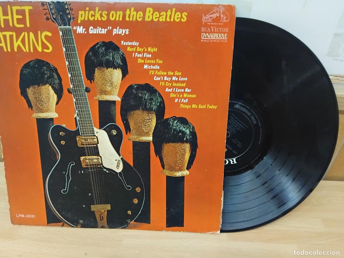 Discos de vinilo: CHET ATKINS - PICKS ON THE BEATLES - LP RADIO CORPORATION OF AMERICA 1966