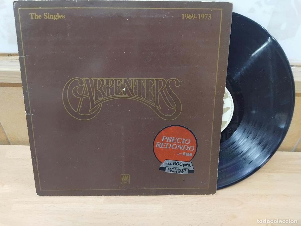 Discos de vinilo: CARPAENTERS. THE SINGLES. LP AM 1977.