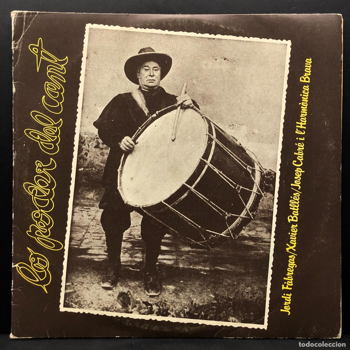 Discos de vinilo: LO PODER DEL CANT - J. F&Agrave;BREGAS, X. BATLL&Eacute;S, J. CABR&Eacute; I L'HARM&Ograve;NICA BRAVA - LP VINILO - DISCO / 3076