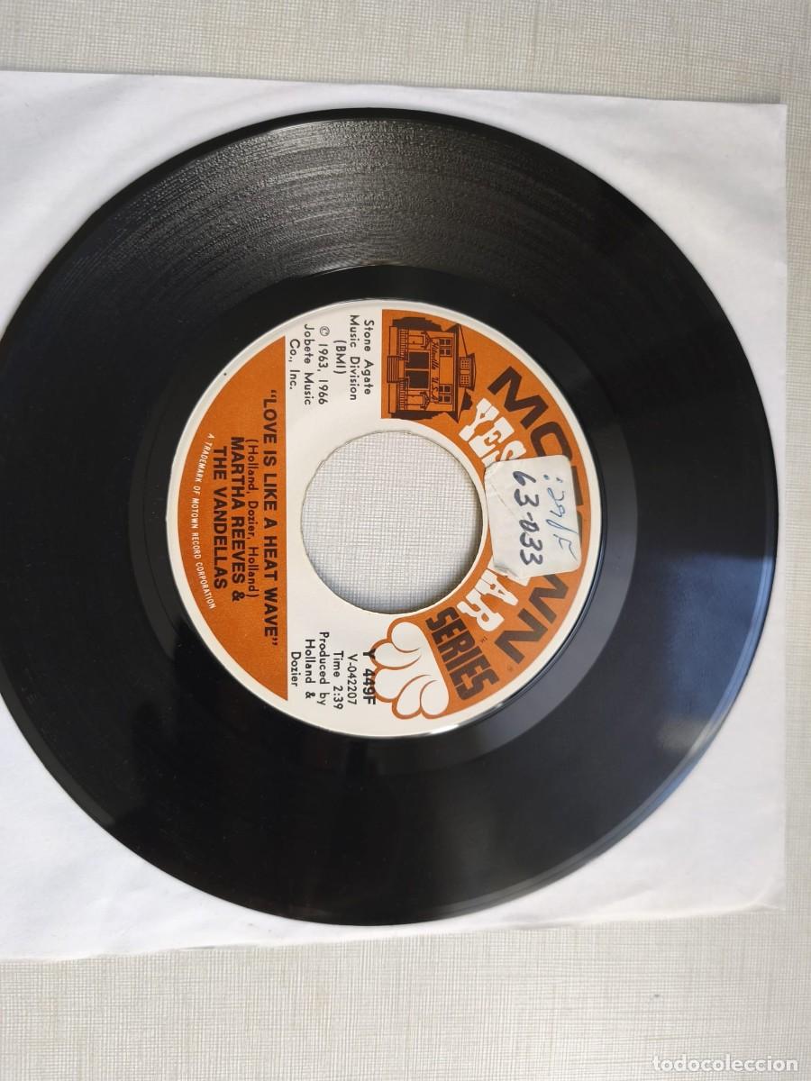 Discos de vinilo: Martha Reeves & The Vandellas - Love is like a heat wave