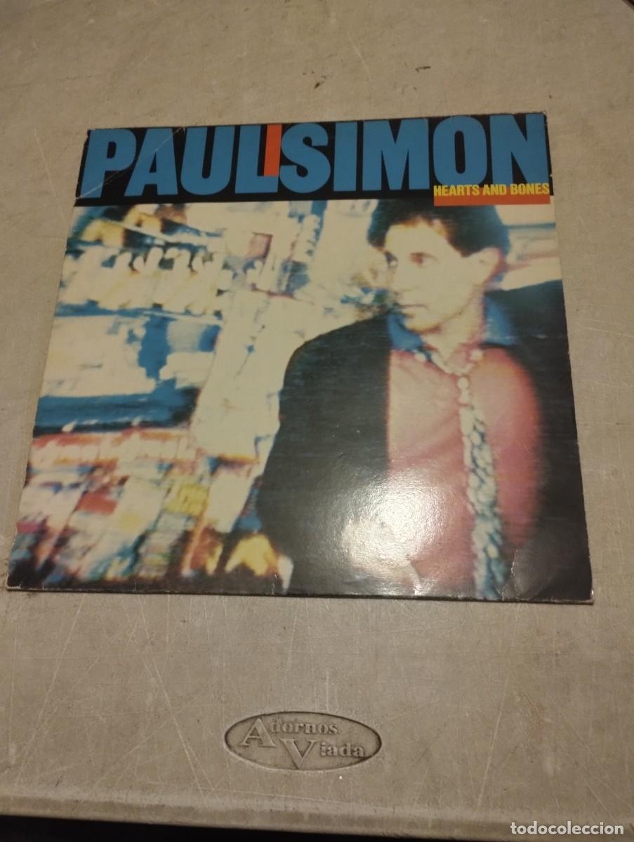 Discos de vinilo: PAUL SIMON LP HEARTS AND BONES ESP.1983