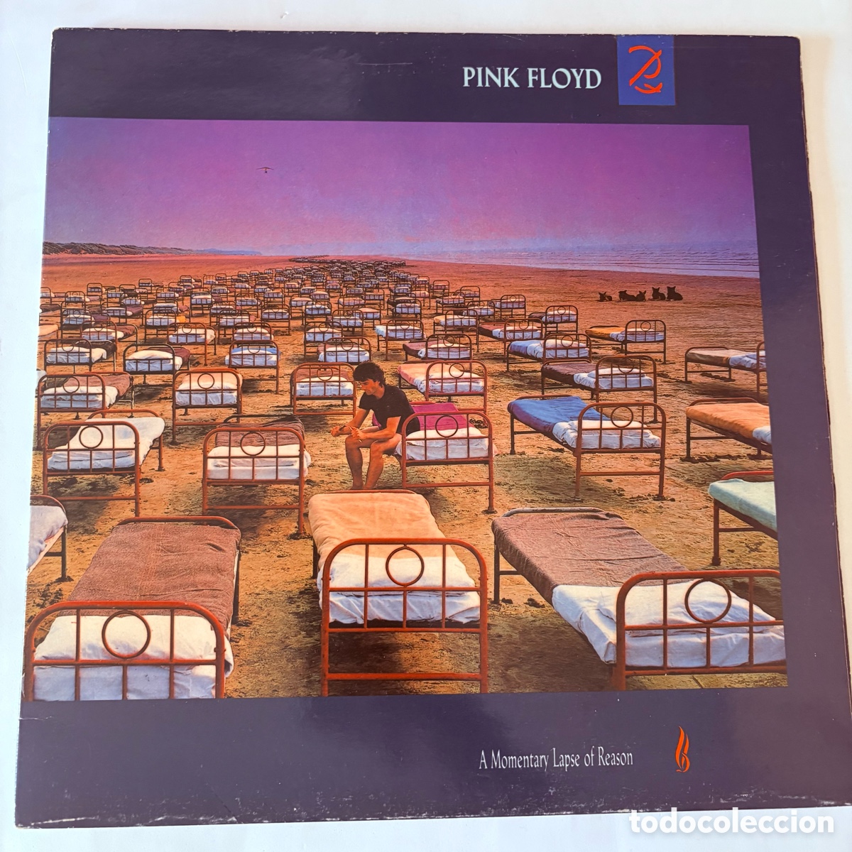 Discos de vinilo: Lp pink floyd A Momentary Lapse Of Reason edicion espa&ntilde;ola de 1987