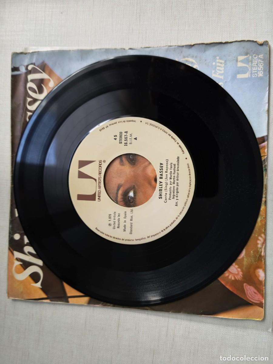 Discos de vinilo: Shirley Bassey - Canta (sing) Ed. Espa&ntilde;ola - Foto 3