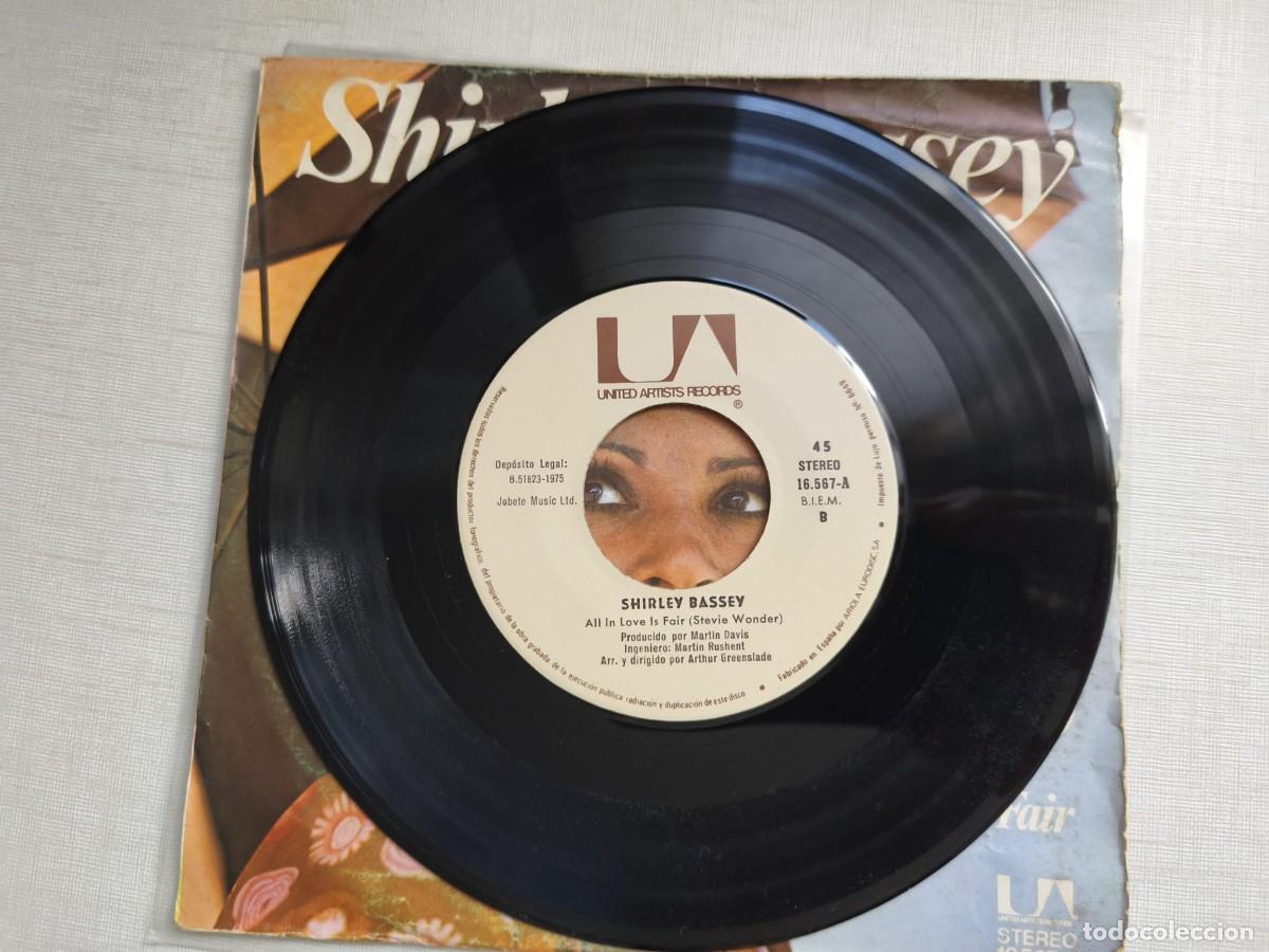 Discos de vinilo: Shirley Bassey - Canta (sing) Ed. Espa&ntilde;ola - Foto 4