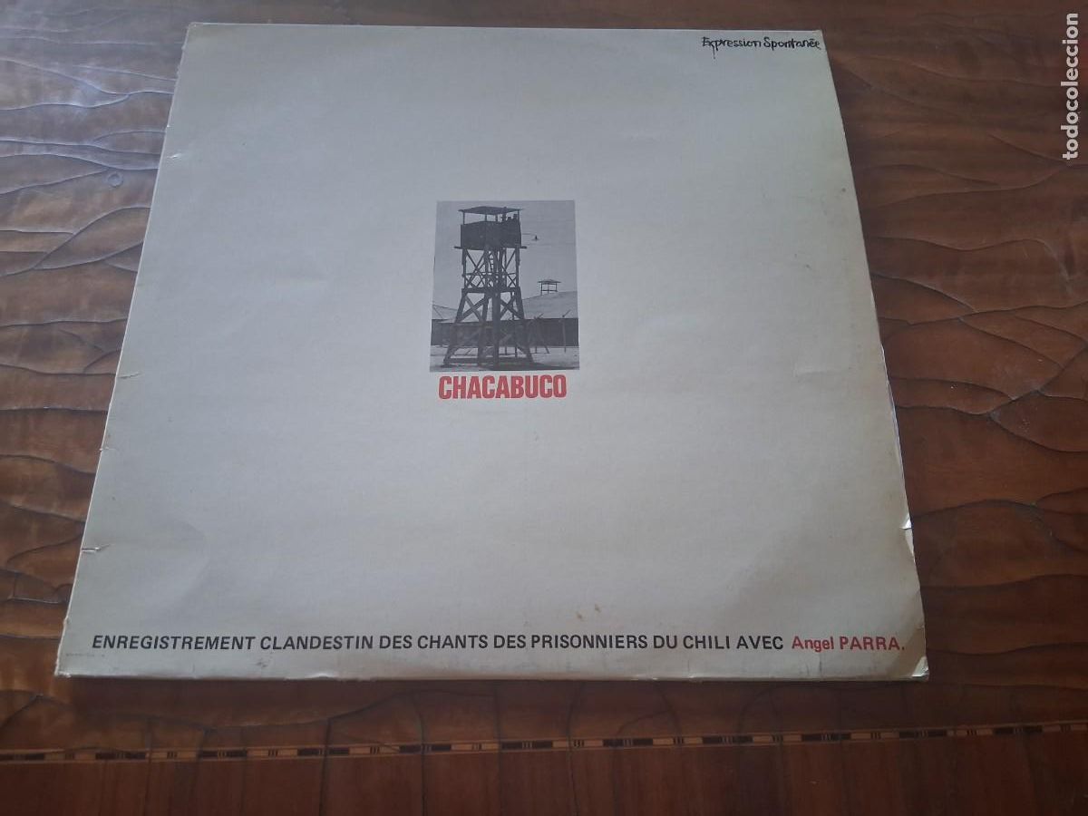 Discos de vinilo: Disco de vinilo m&uacute;sica LP Chacabuco Chile Angel Parra Jamari caliche Zamba Argentine