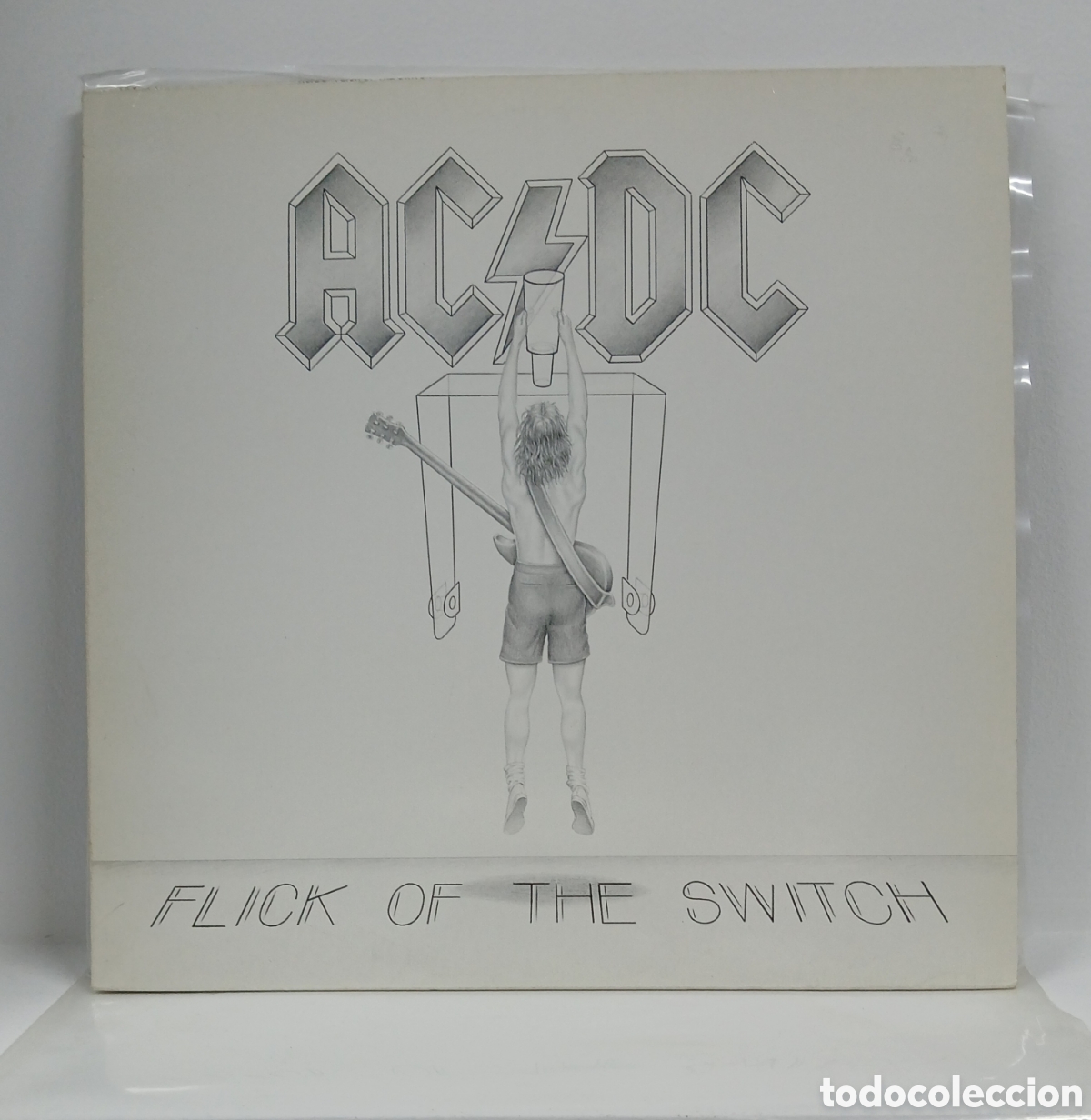 Discos de vinilo: AC DC &rdquo;FLICK OF THE SWITCH&rdquo; LP. REED. GERMANY. 1983 (VINILO, NM, COMO NUEVO)