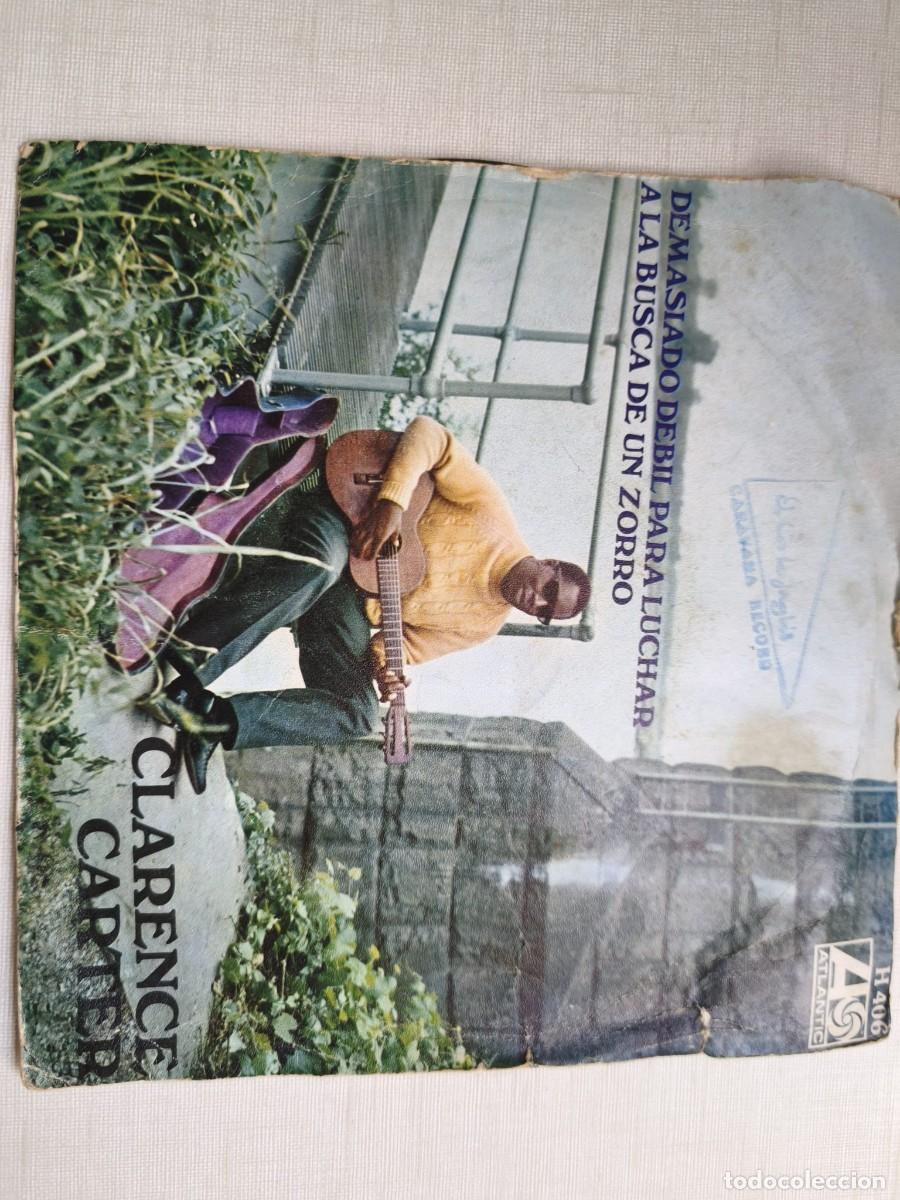 Discos de vinilo: Clarence Carter - Demasiado d&eacute;bil para luchar (Ed. Espa&ntilde;ola)