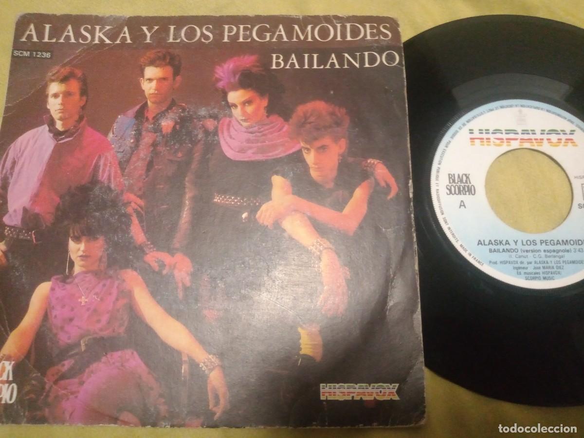 Discos de vinilo: ALASKA Y LOS PEGAMOIDES - BAILANDO - RARA ED. FRANCESA