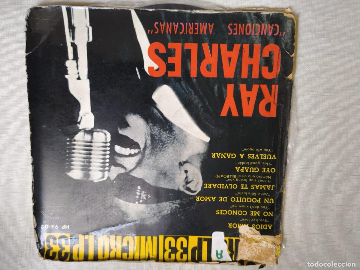 Discos de vinilo: Ray Charles - Canciones Americanas EP (Ed. Espa&ntilde;ola)