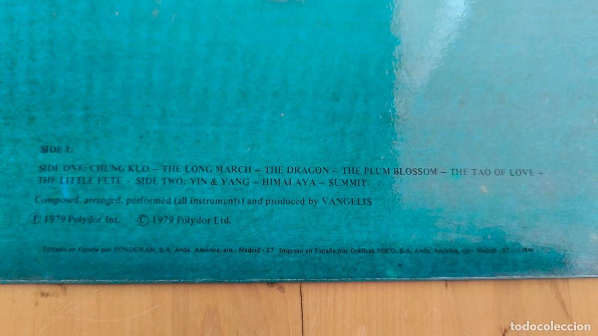 Discos de vinilo: Vinilo Vangelis - China - Foto 3