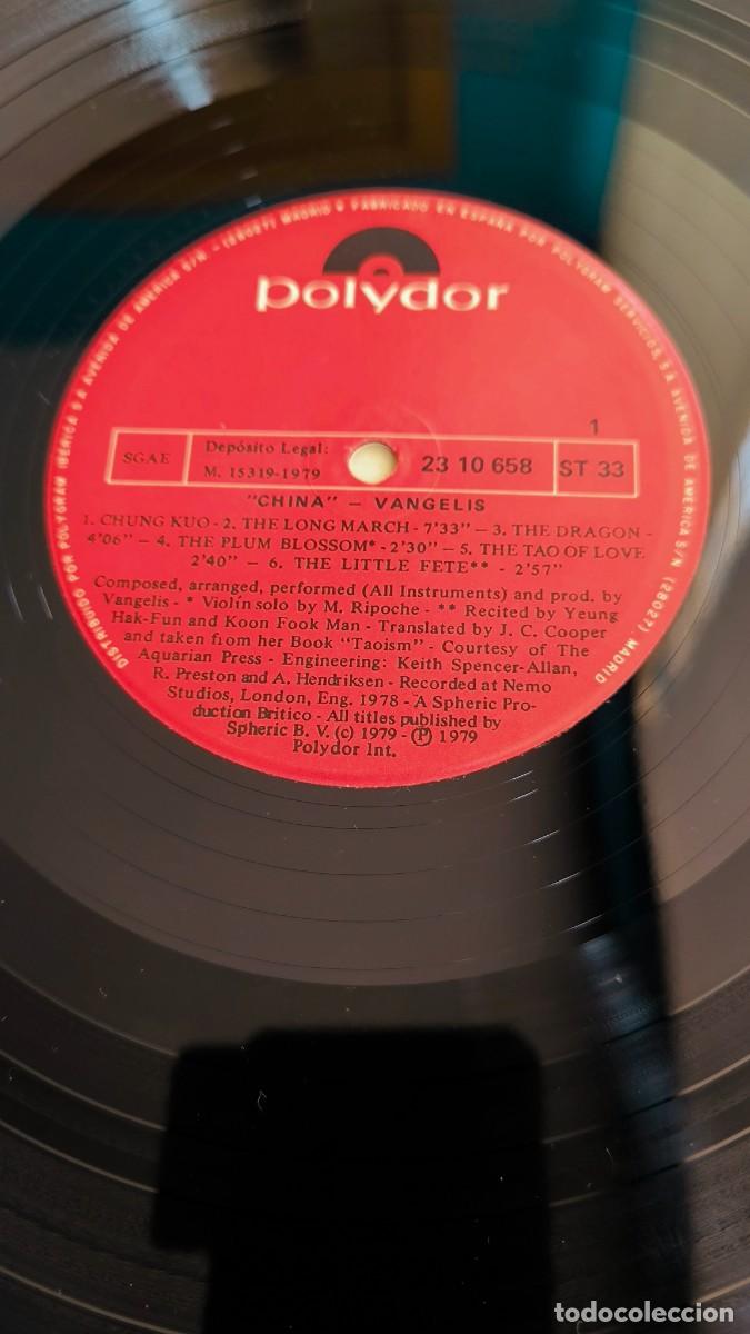 Discos de vinilo: Vinilo Vangelis - China - Foto 6