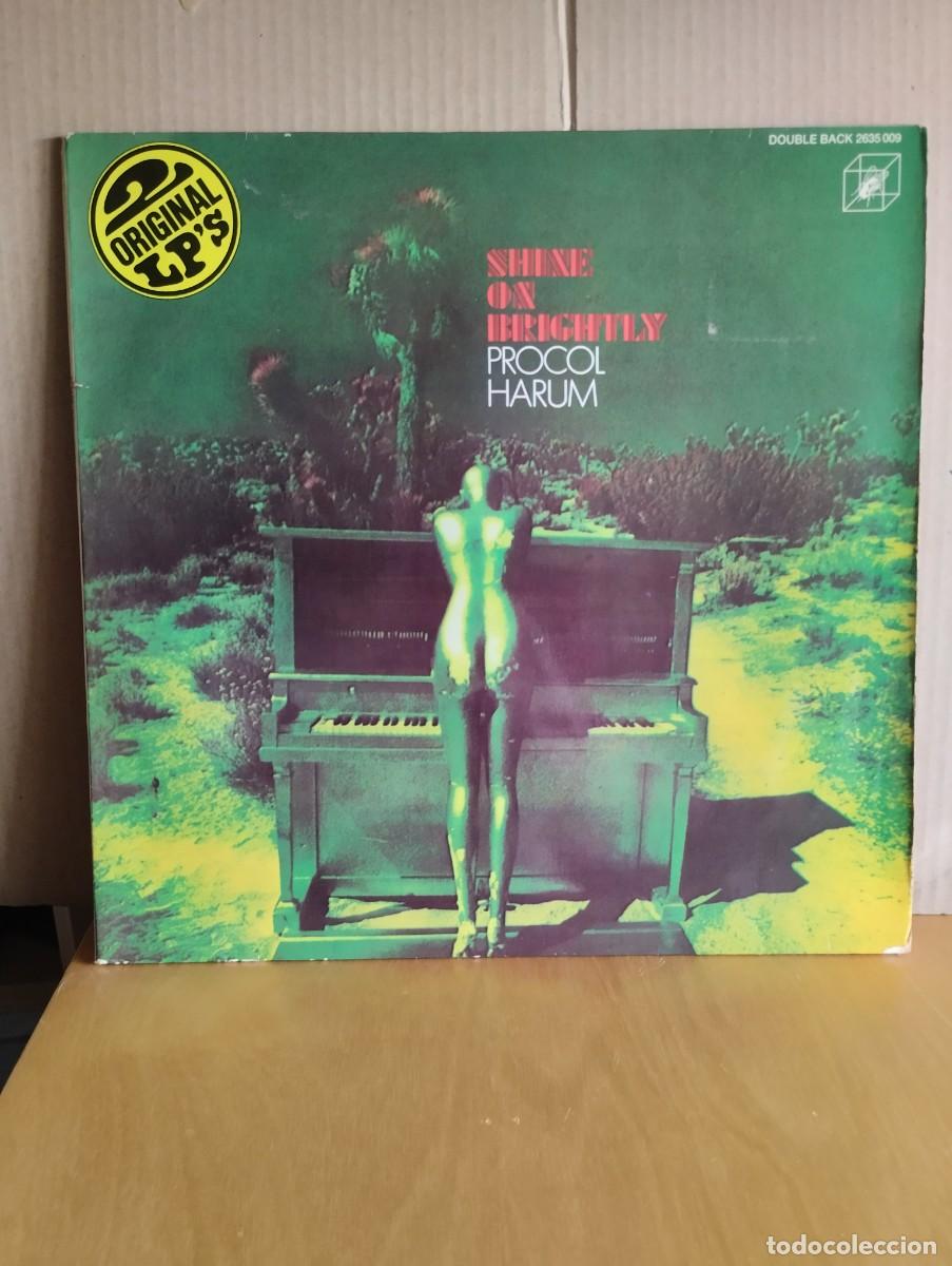 Discos de vinilo: PROCOL HARUM ---- 2 ORIGINAL LP&acute;S - SHINE ON BRIGHTLY -HOME