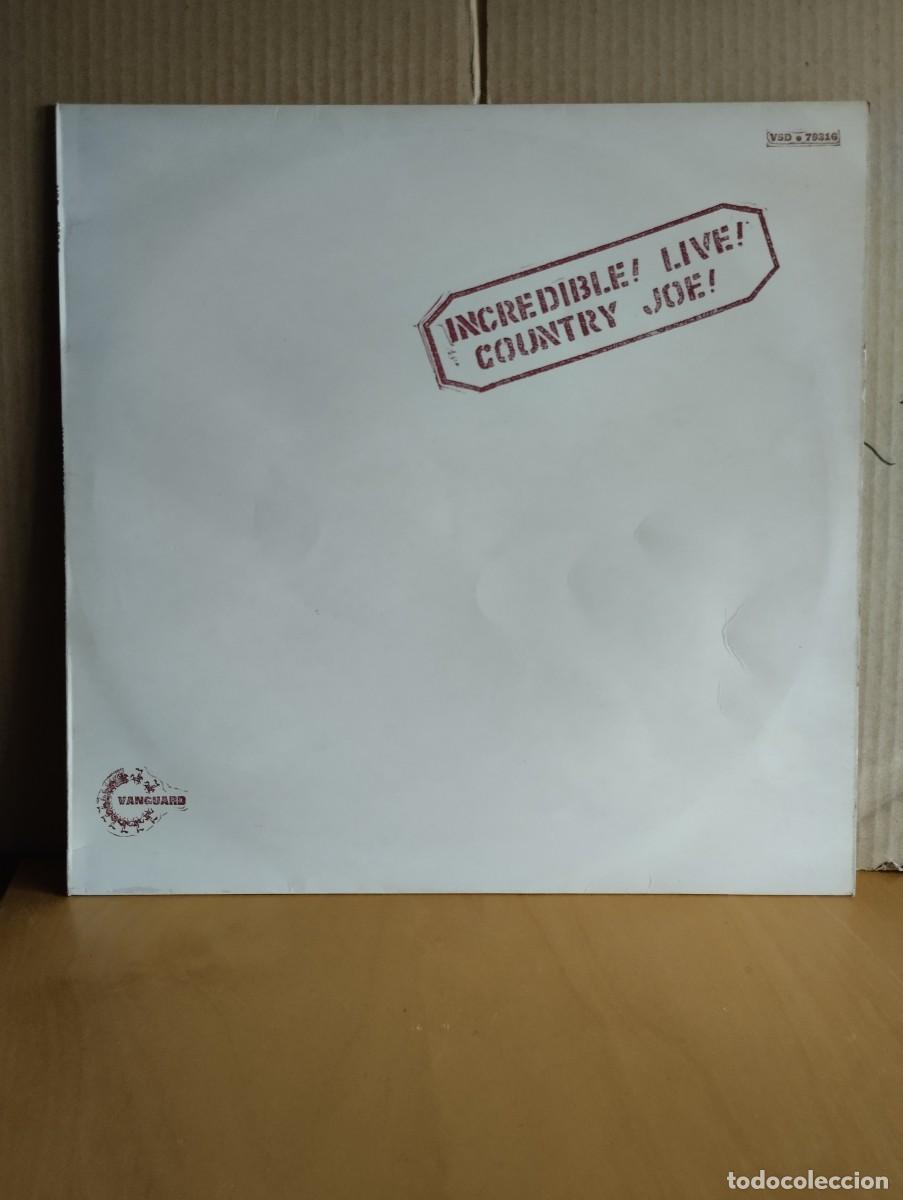 Discos de vinilo: COUNTRY JOE ---- INCREDIBLE ! LIVE !