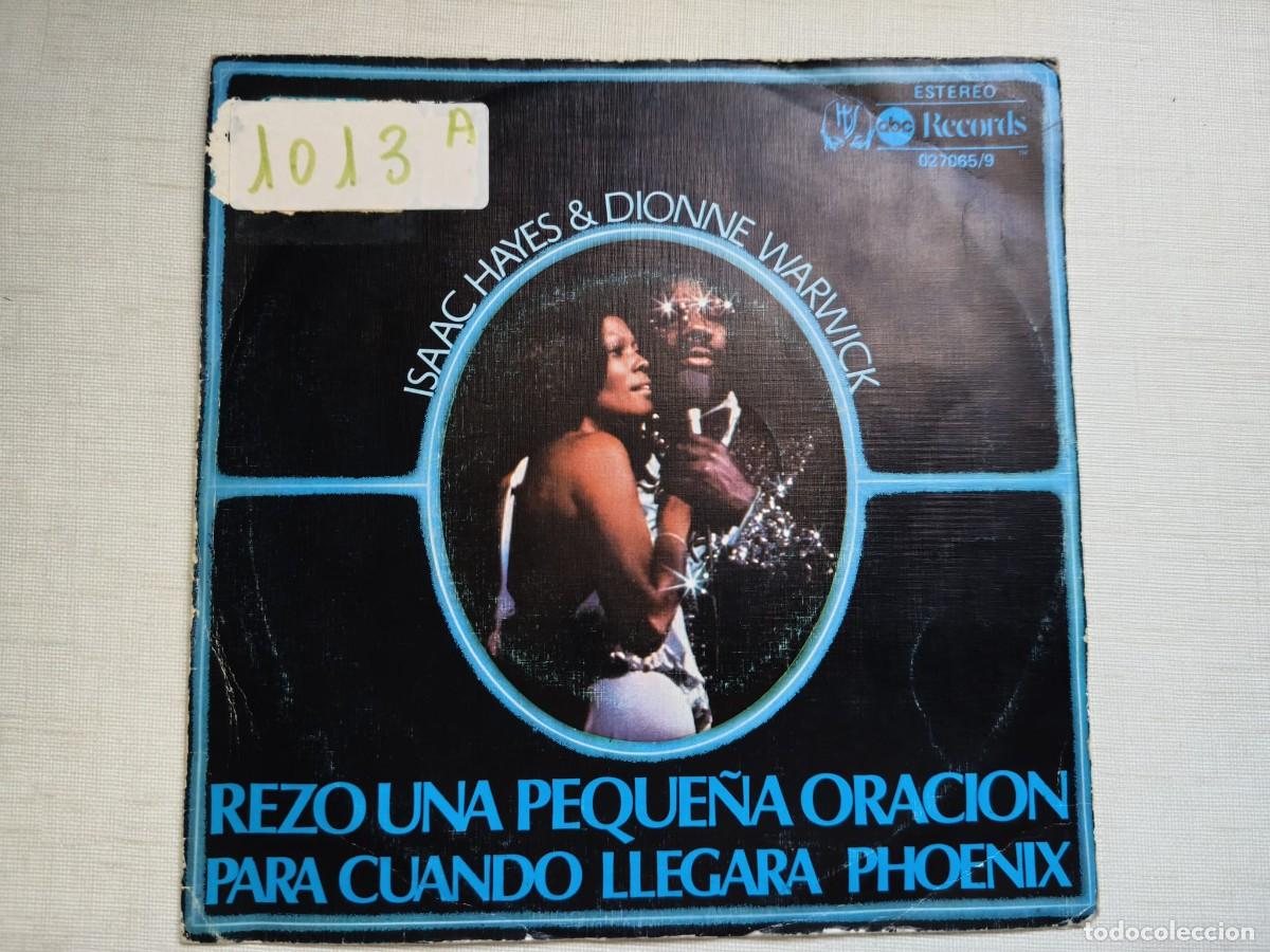 Discos de vinilo: Isaac Hayes & Dionne Warwick - Rezo una peque&ntilde;a oraci&oacute;n EP (Ed. Espa&ntilde;ola)