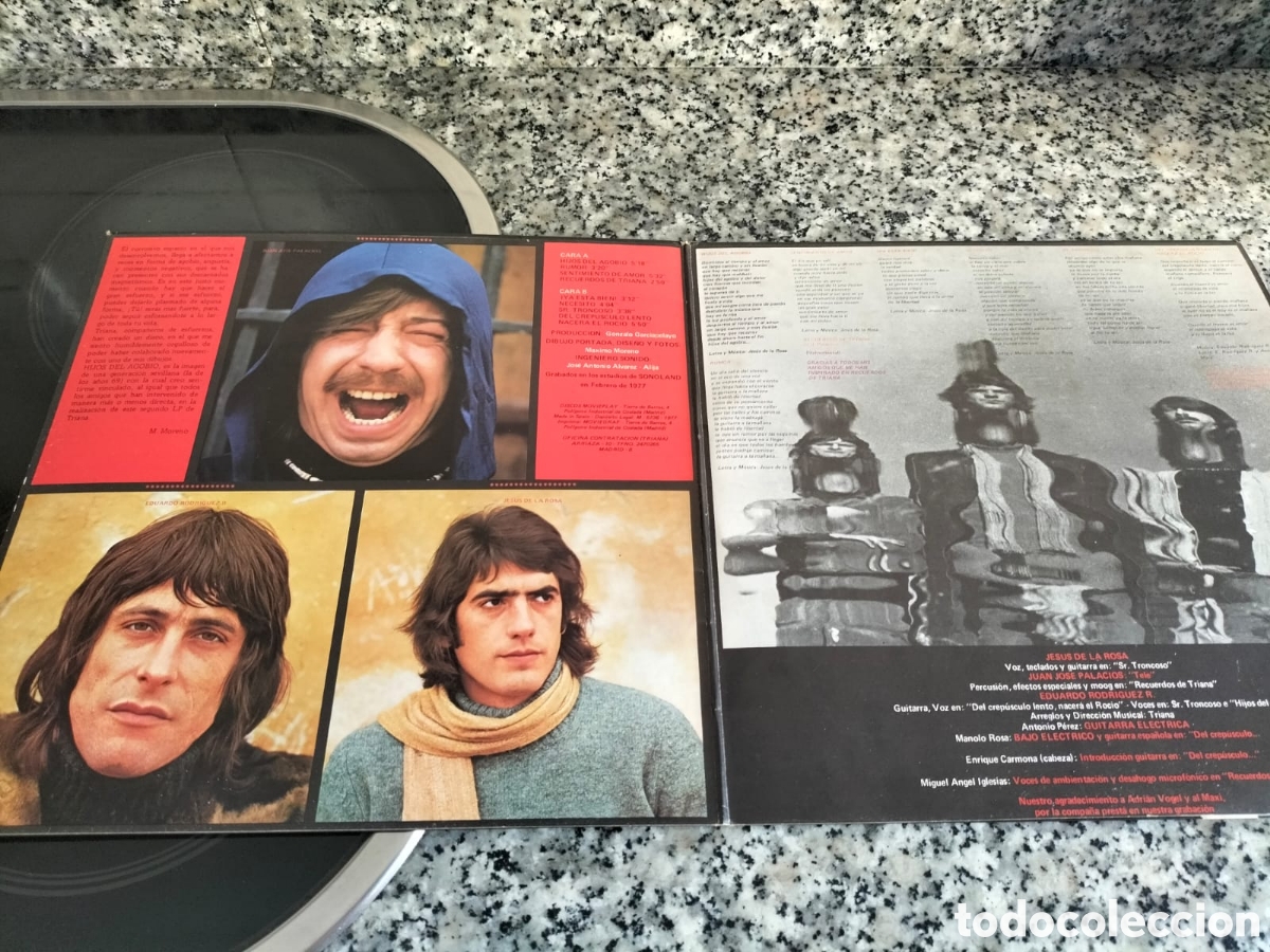 Discos de vinilo: Vinilo Grupo espa&ntilde;ol Triana - Foto 2