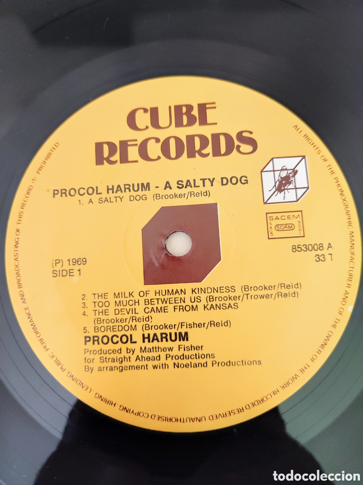 Discos de vinilo: PROCOL HARUM - A SALTY DOG - Foto 3