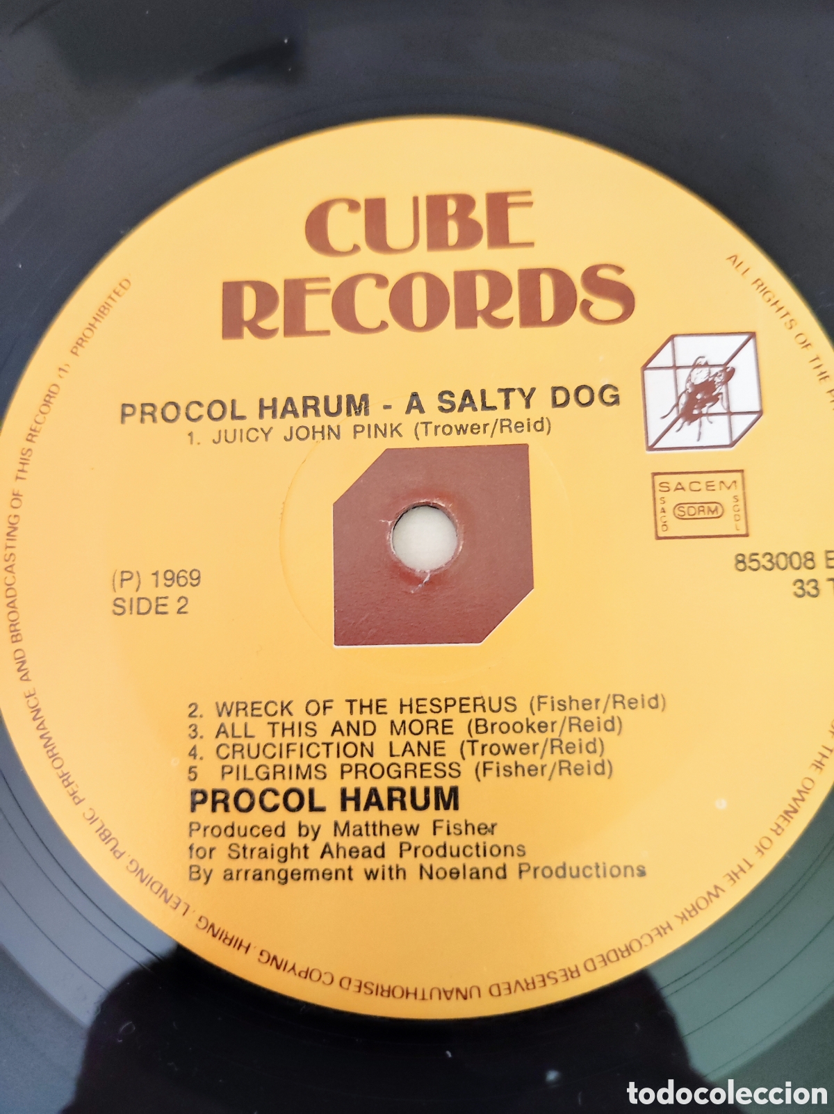 Discos de vinilo: PROCOL HARUM - A SALTY DOG - Foto 4