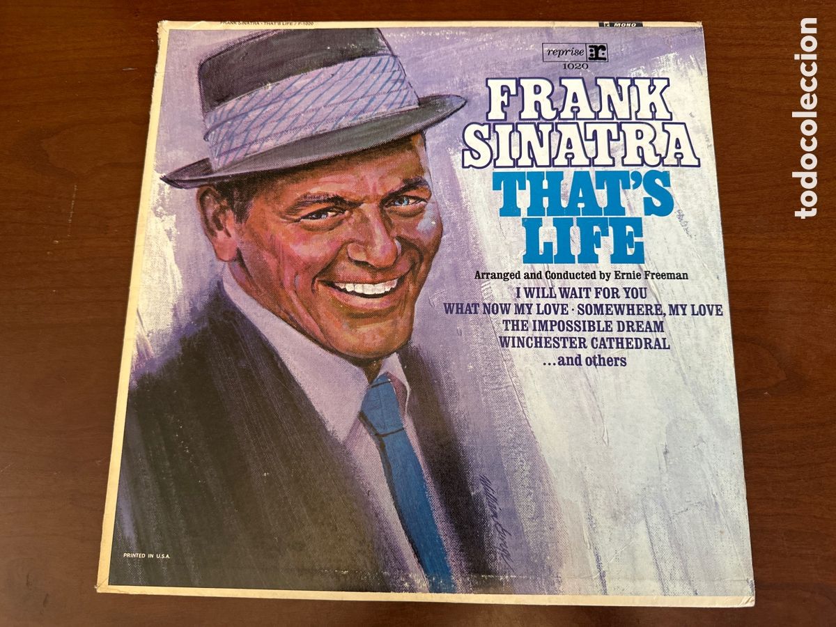 Discos de vinilo: FRANK SINATRA ( THAT'S LIFE ) NEW YORK - USA REPRISE RECORDS 1966