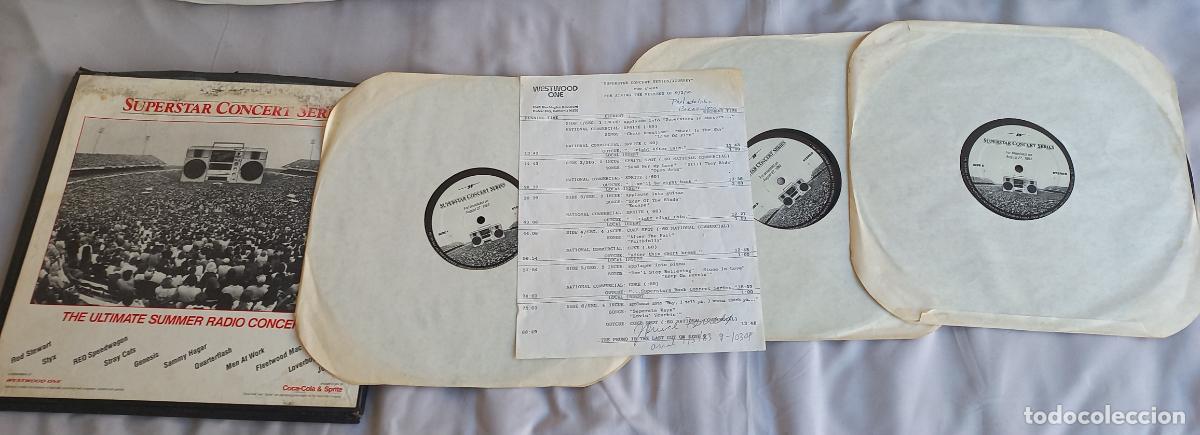 Discos de vinilo: Journey. Superstar Concert Series 3 LP Live 9/2/83. The Ultimate Sumer Radio Concerts Westwood One