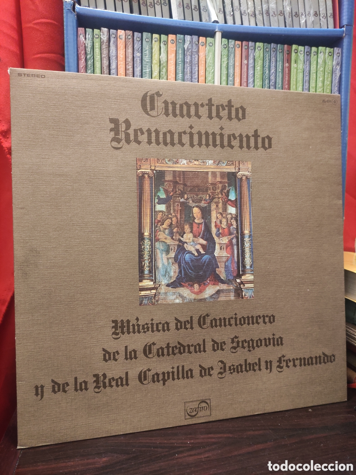 Discos de vinilo: Cuarteto Renacimiento - Musica del Cancionero de la Catedral de Segovia LP