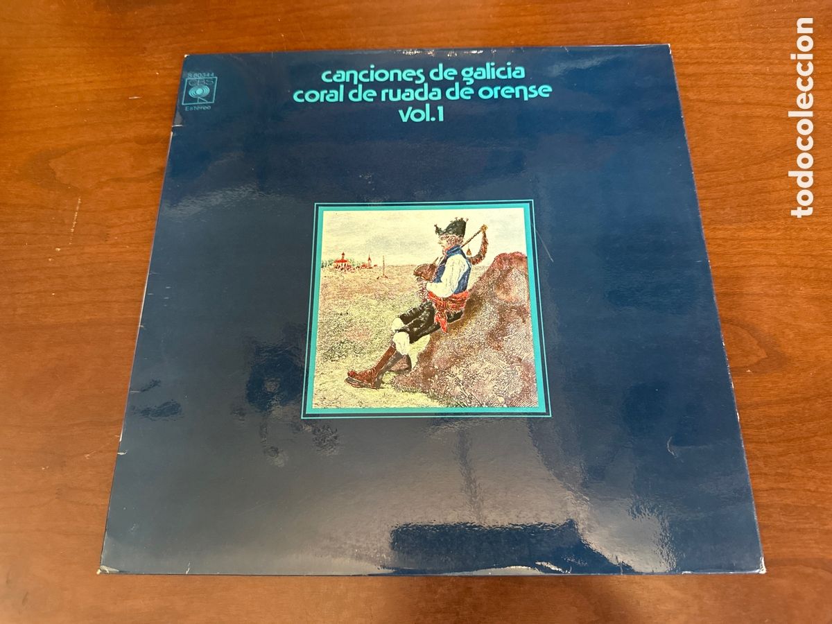 Discos de vinilo: CORAL DE RUADA DE ORENSE - CANCIONES DE GALICIA VOL 1 - LP