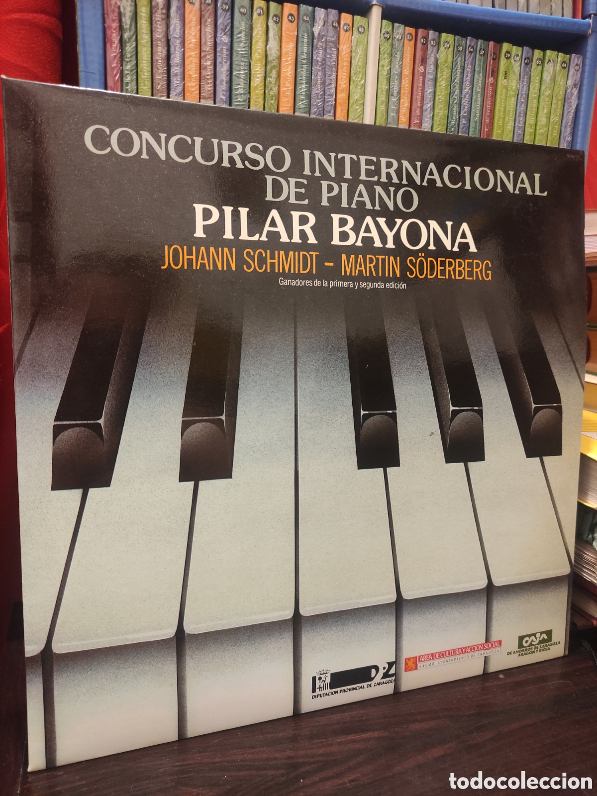 Discos de vinilo: Johann SCHMIDT / Martin S&Ouml;DERBERG. Concurso Internacional de Piano Pilar Bayona LP