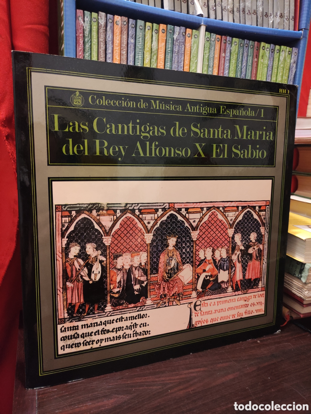 Discos de vinilo: Las Cantigas de Santa Maria del Rey Alfonso X El Sabio LP