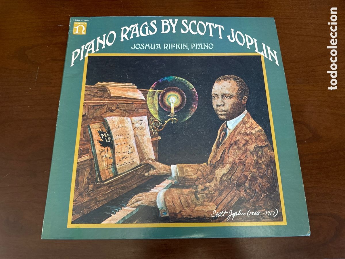 Discos de vinilo: Scott Joplin - Joshua Rifkin - Piano Rags By Scott Joplin