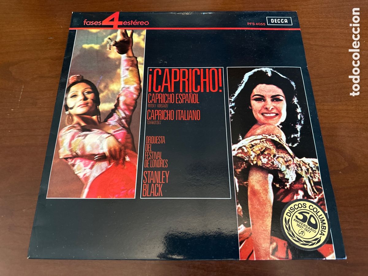 Discos de vinilo: RIMSKY-KORSAKOV, TCHAIKOVSKY: CAPRICHO ESPA&Ntilde;OL, CAPRICHO ITALIANO. DECCA 1981 ( IMPECABLE )